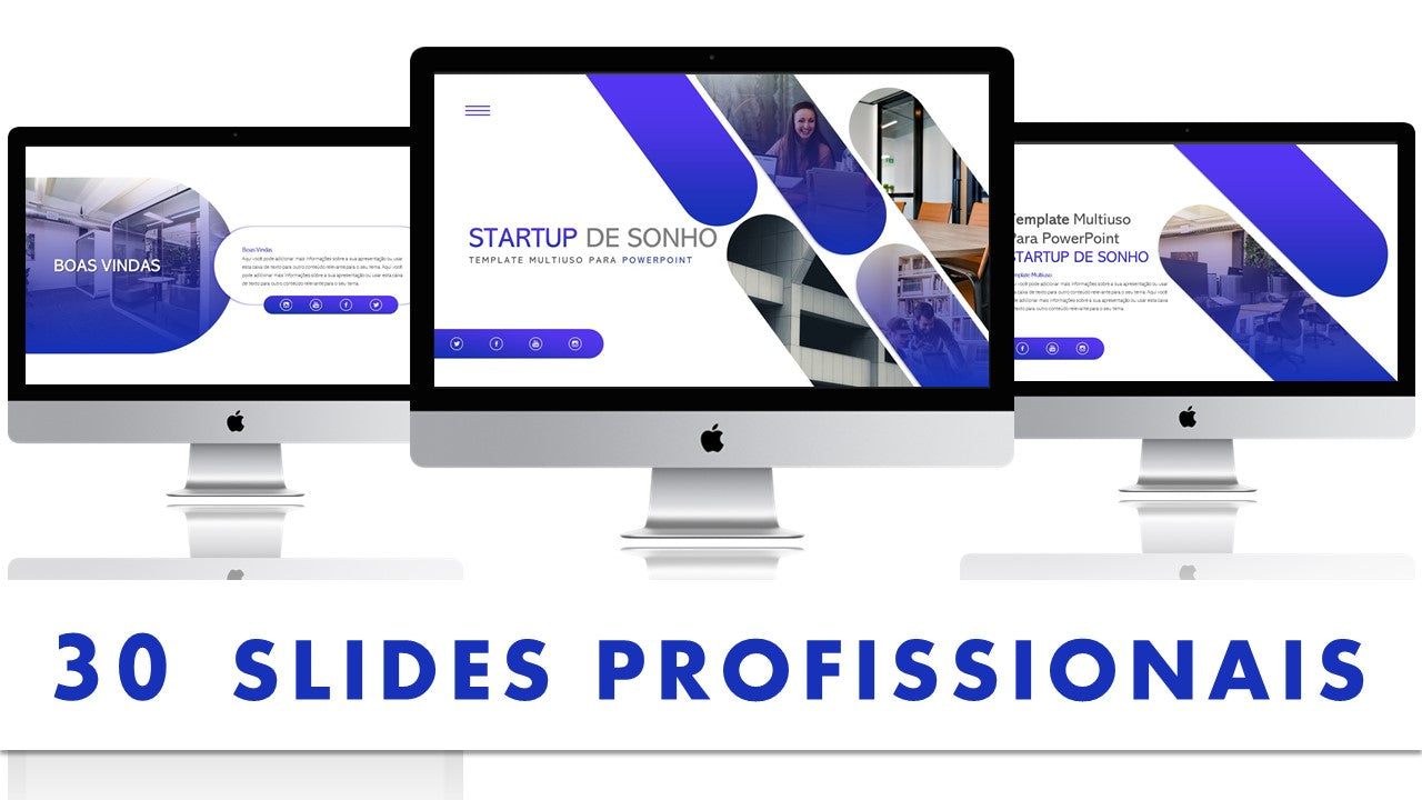 STARTUP DE SONHO - TEMPLATE MULTIUSO PARA POWERPOINT
