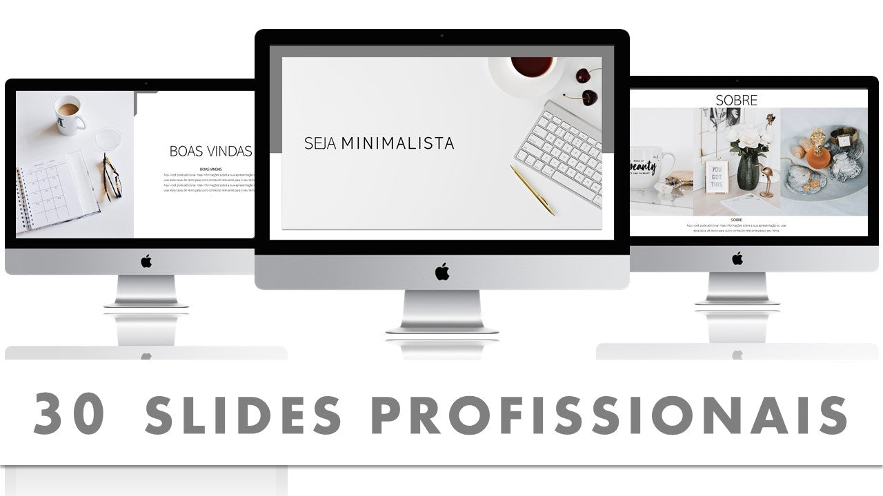 MINIMALISMO - TEMPLATE MULTIUSO PARA POWERPOINT