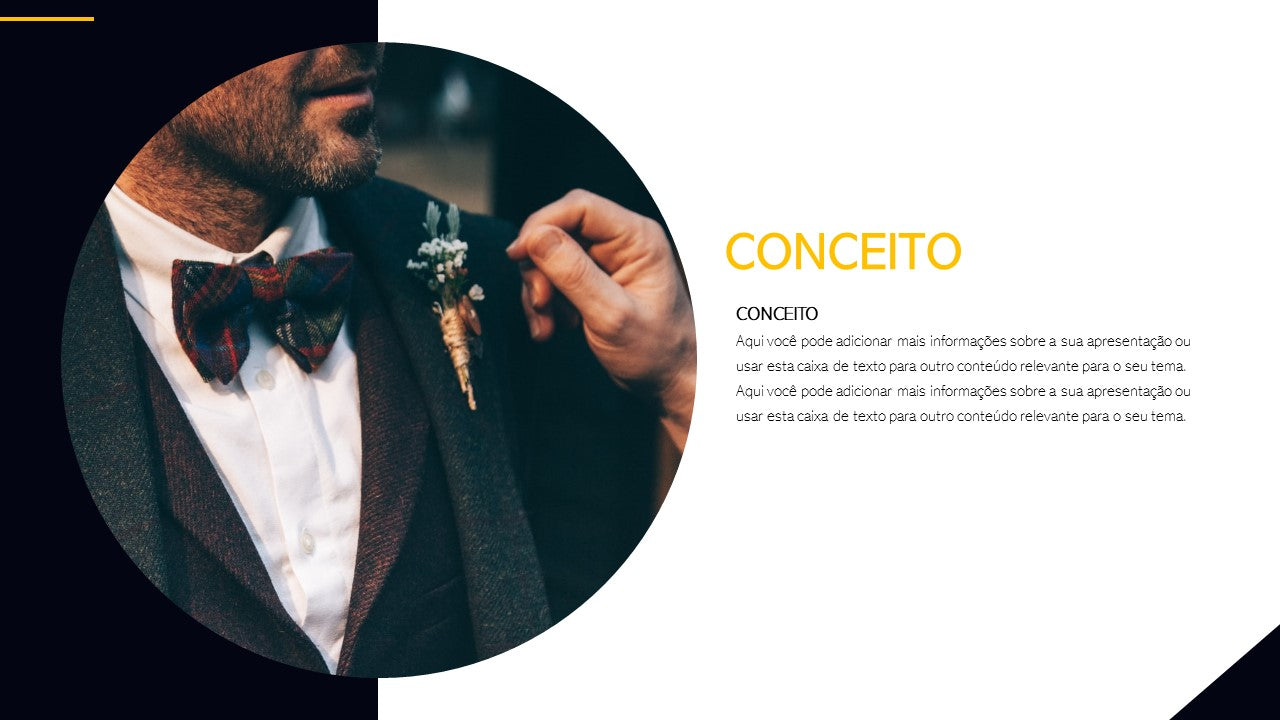 O LEGADO. MODA MASCULINA - TEMPLATE MULTIUSO PARA POWERPOINT
