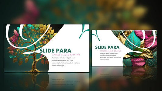 Template PowerPoint Alto Impacto - 2 Slides Profissionais Nº2