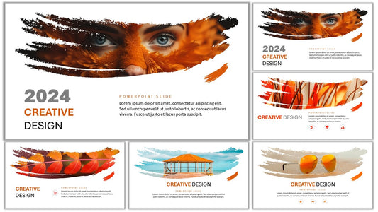 Template PowerPoint Profissional Nº4 - 3 Slides Elegantes