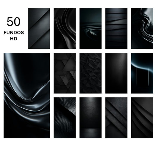 50 Wallpapers Dark Premium  - Fundos Minimalistas e Elegantes