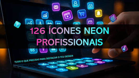 126 Ícones PNG Premium para PowerPoint - Pack Completo