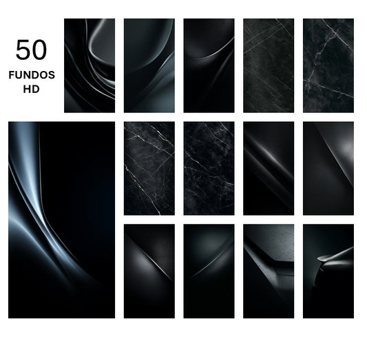 50 Wallpapers Minimalista estilo Dark  - Fundos Premium e Elegantes para Smartphones