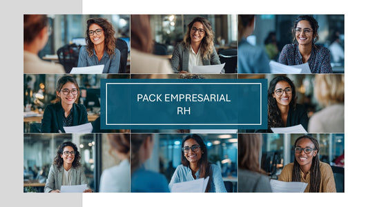 Pack 100 Imagens de Entrevista & RH – Profissionais em Escritório