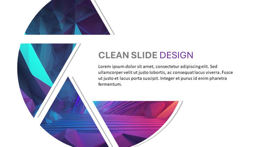 Template PowerPoint Profissional Nº3 - 3 Slides Criativos