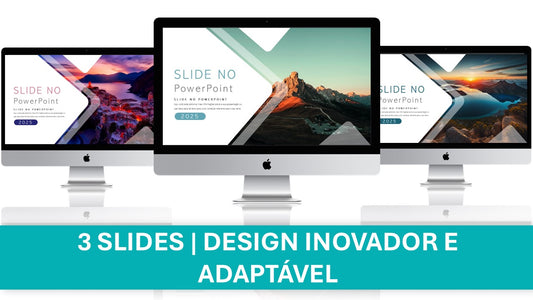 Template PowerPoint Criativo – 3 Slides Bonitos, Modernos e Profissionais para Apresentações de Alto Impacto