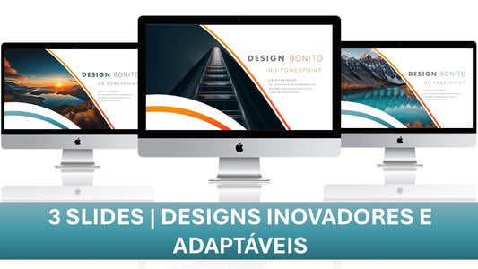Template PowerPoint Profissional – 3 Slides Muito Bonitos para Apresentações Sofisticadas