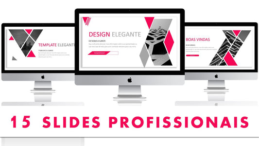 Template PowerPoint Elegante - 15 Slides Sofisticados Multiusos