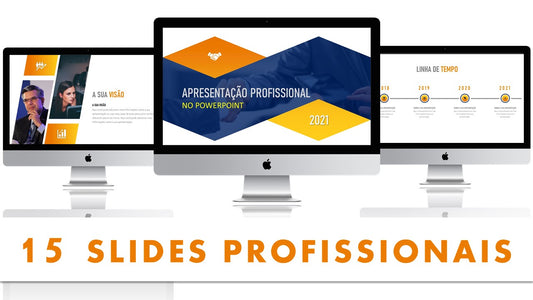 Template PowerPoint Empresarial - 15 Slides Multiusos Profissionais