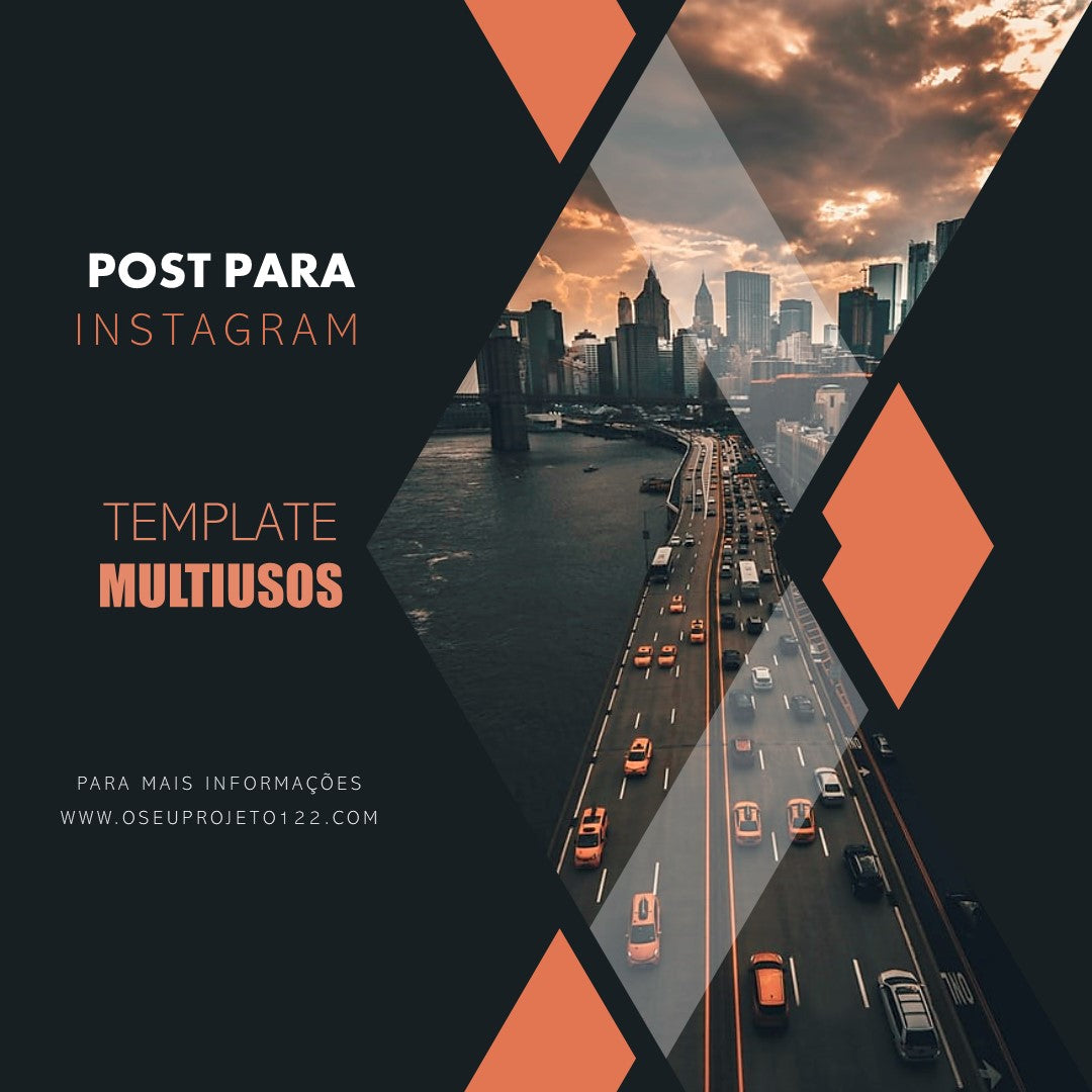 Post para Instagram - Template multuso