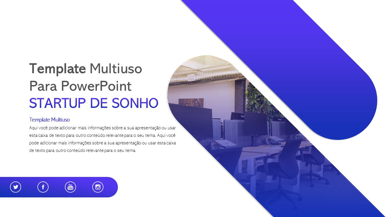 STARTUP DE SONHO - TEMPLATE MULTIUSO PARA POWERPOINT