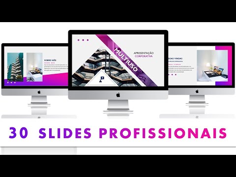 Template PowerPoint Corporativo - 30 Slides Profissionais Multiusos