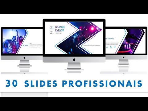 Template PowerPoint Eventos - 30 Slides Profissionais para Festas e Concertos Multiusos