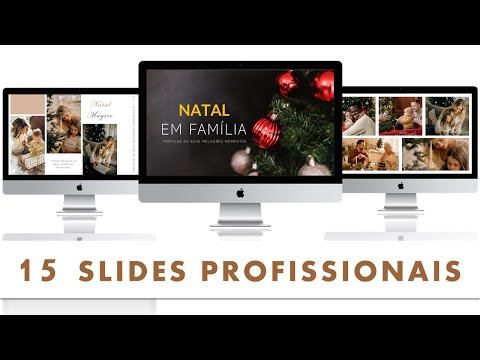 NATAL EM FAMÍLIA - TEMPLATE MULTIUSO PARA POWERPOINT