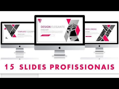 Template PowerPoint Elegante - 15 Slides Sofisticados Multiusos
